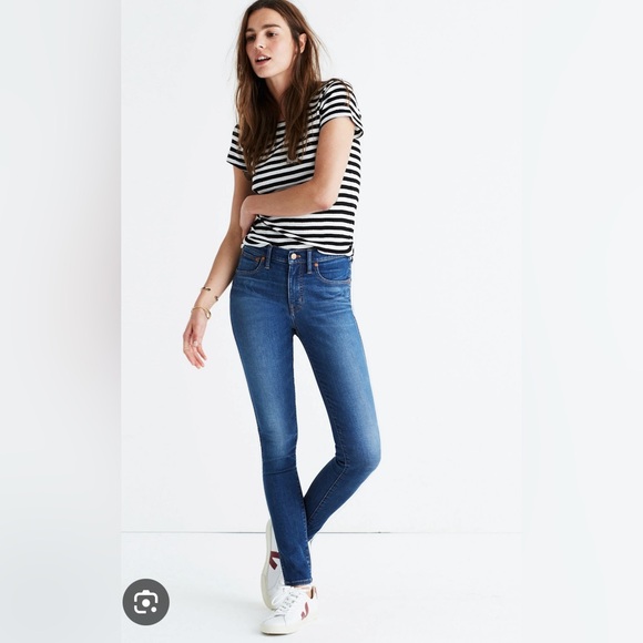 Madewell 9” Mid-Rise Skinny Jeans - Picture 5 of 5